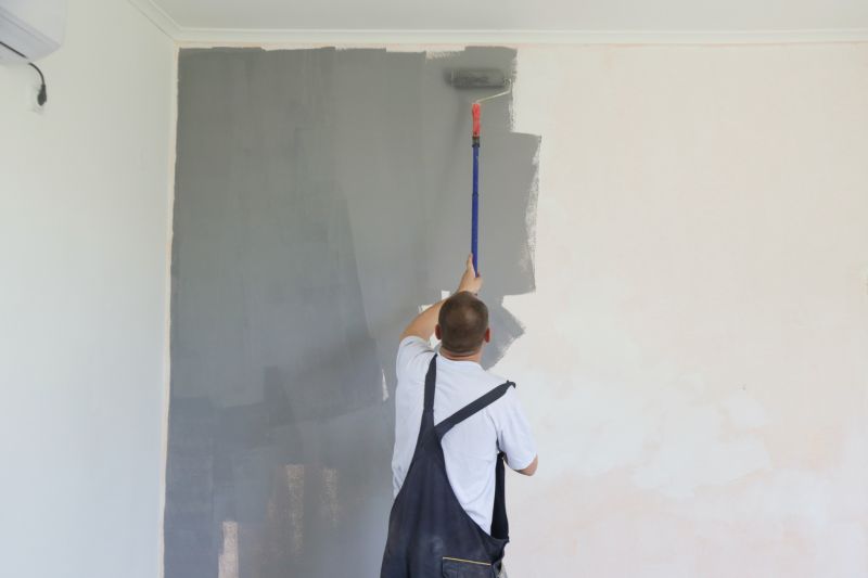 Basement Wall Painting in Wilmington, NC