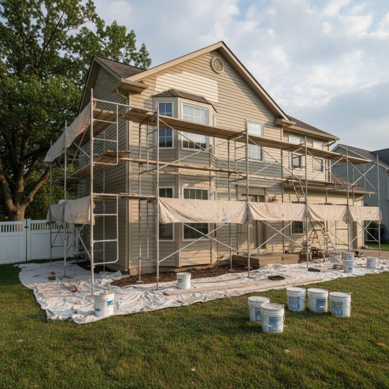 Aluminum Siding Painting in Longmont, CO