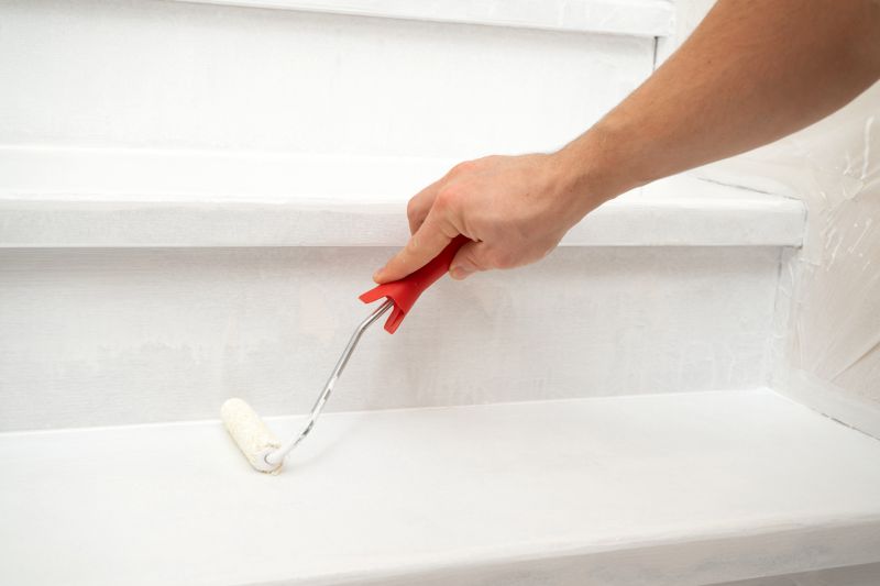 Basement Stairs Painting in Wilmington, NC
