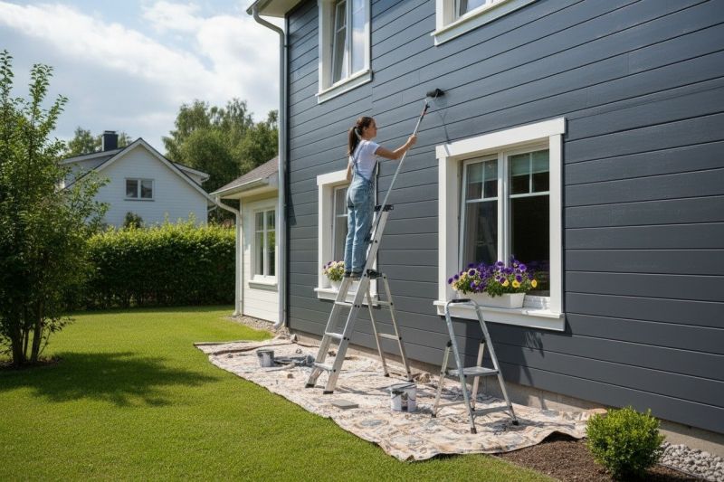 Exterior Whitewashing in Boulder, CO