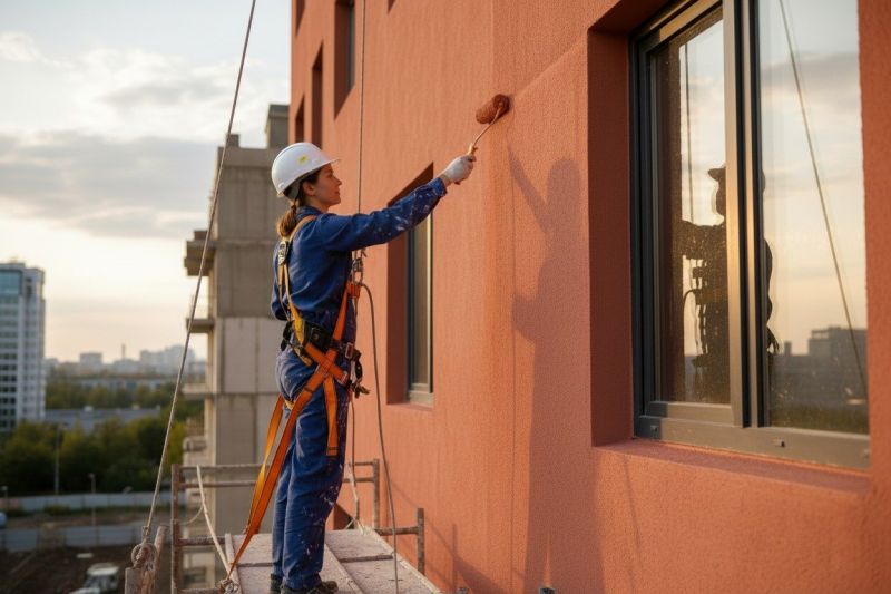 Fascia Painting in Longmont, CO