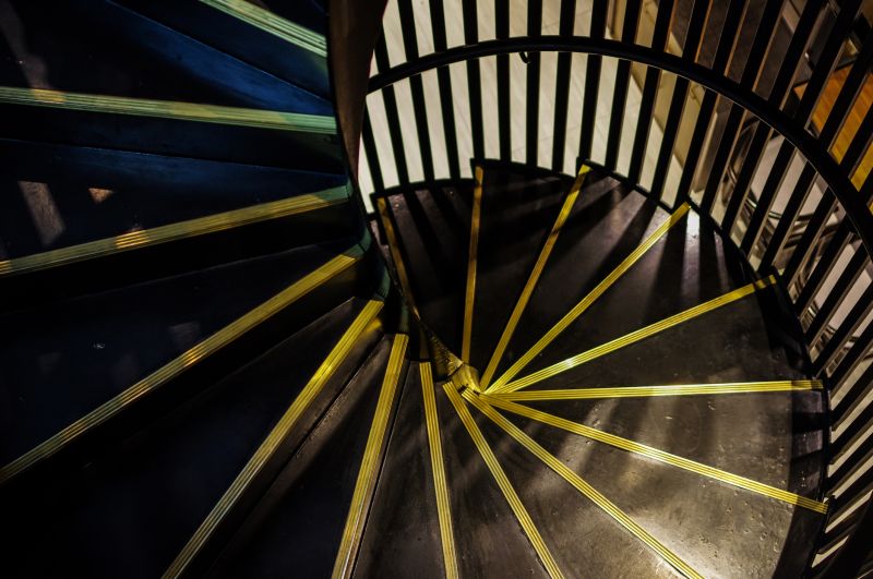 Indoor Staircase Painting in Wilmington, NC