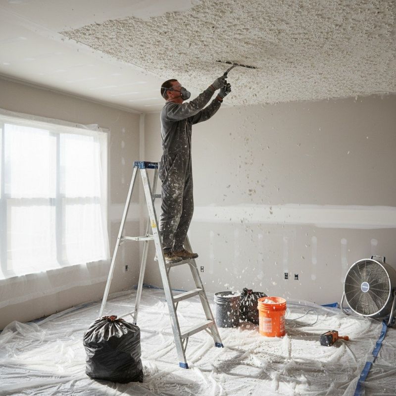 Popcorn Ceiling Renovation in Waco, TX